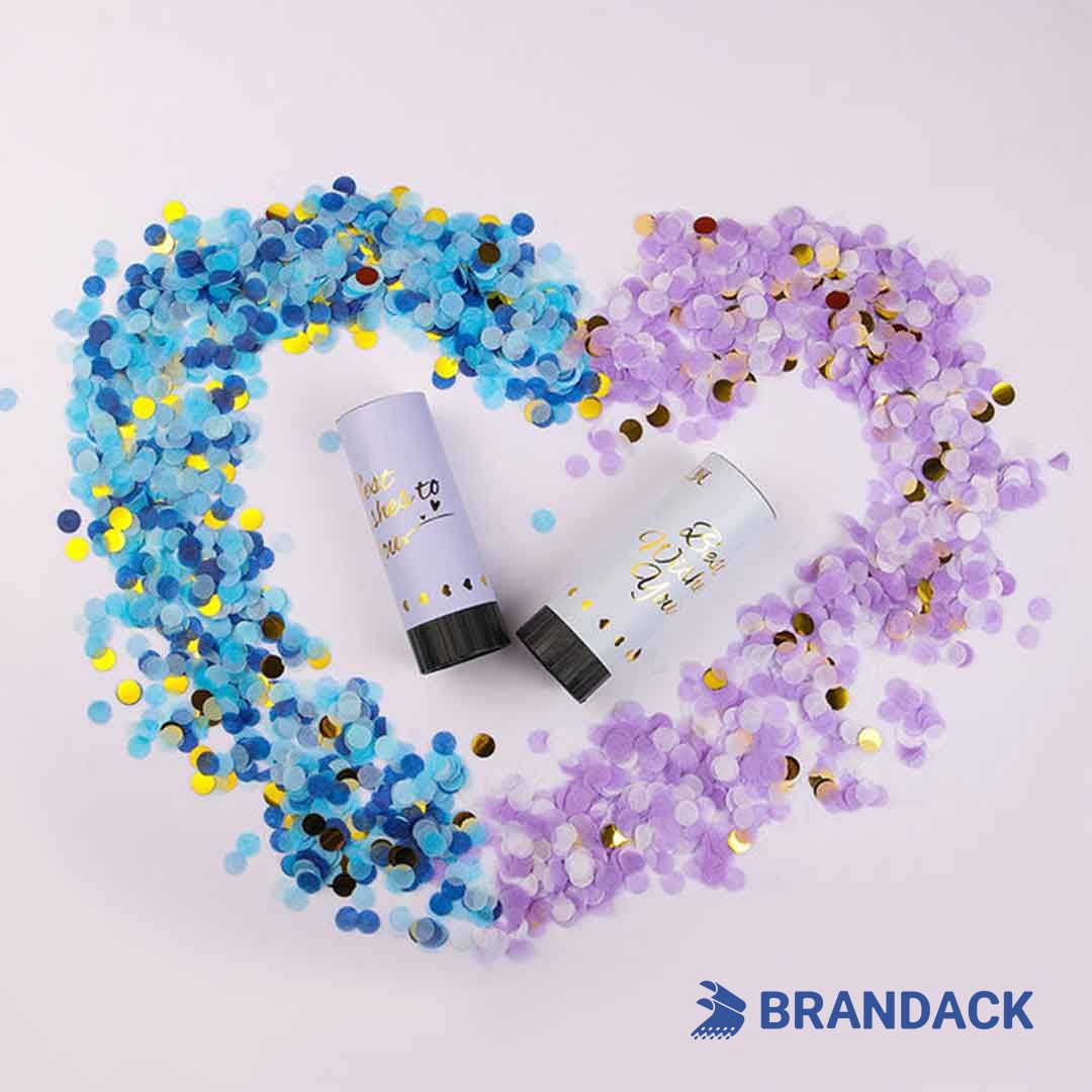 Birthday Party Poppers Wholesale Supplier with Design Service