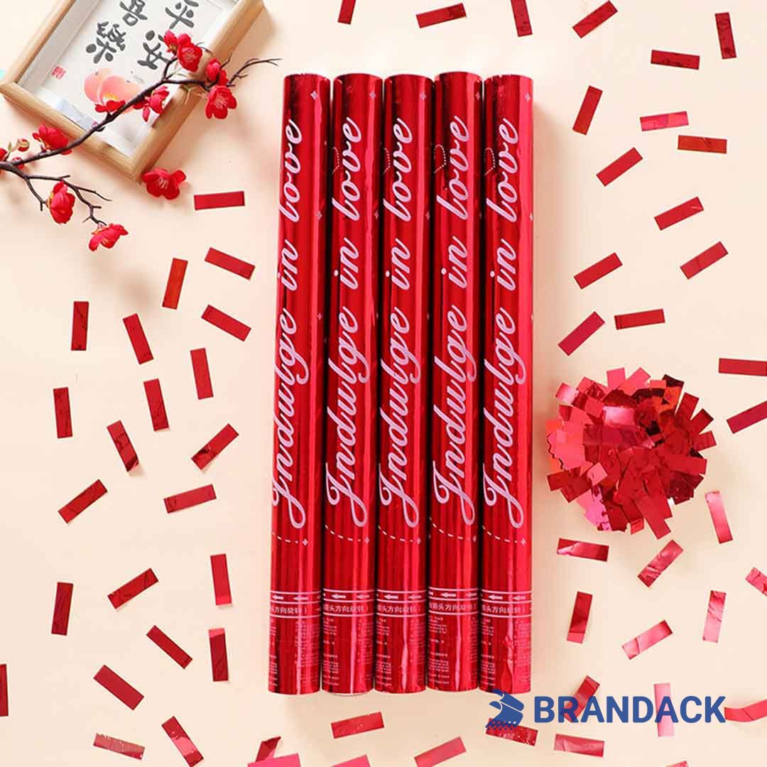 Custom Party Popper Factory Supplier with Design Service