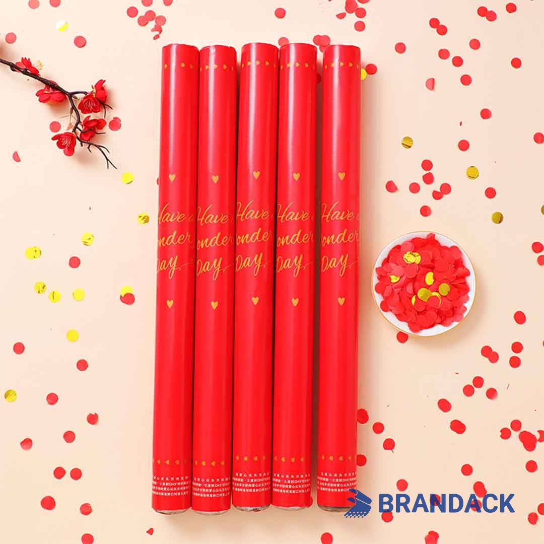 Custom Party Popper Factory Supplier with Design Service