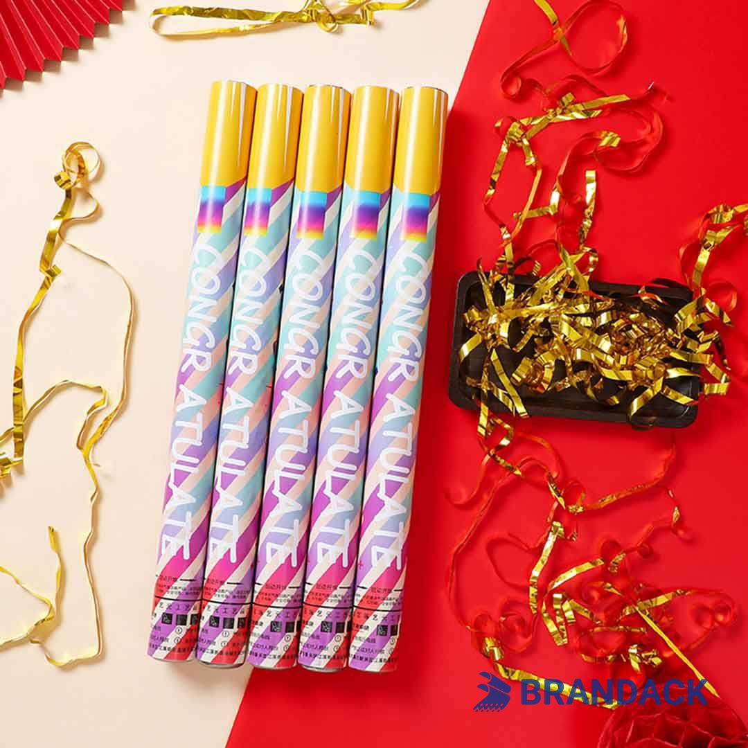 Custom Party Popper Factory Supplier with Design Service