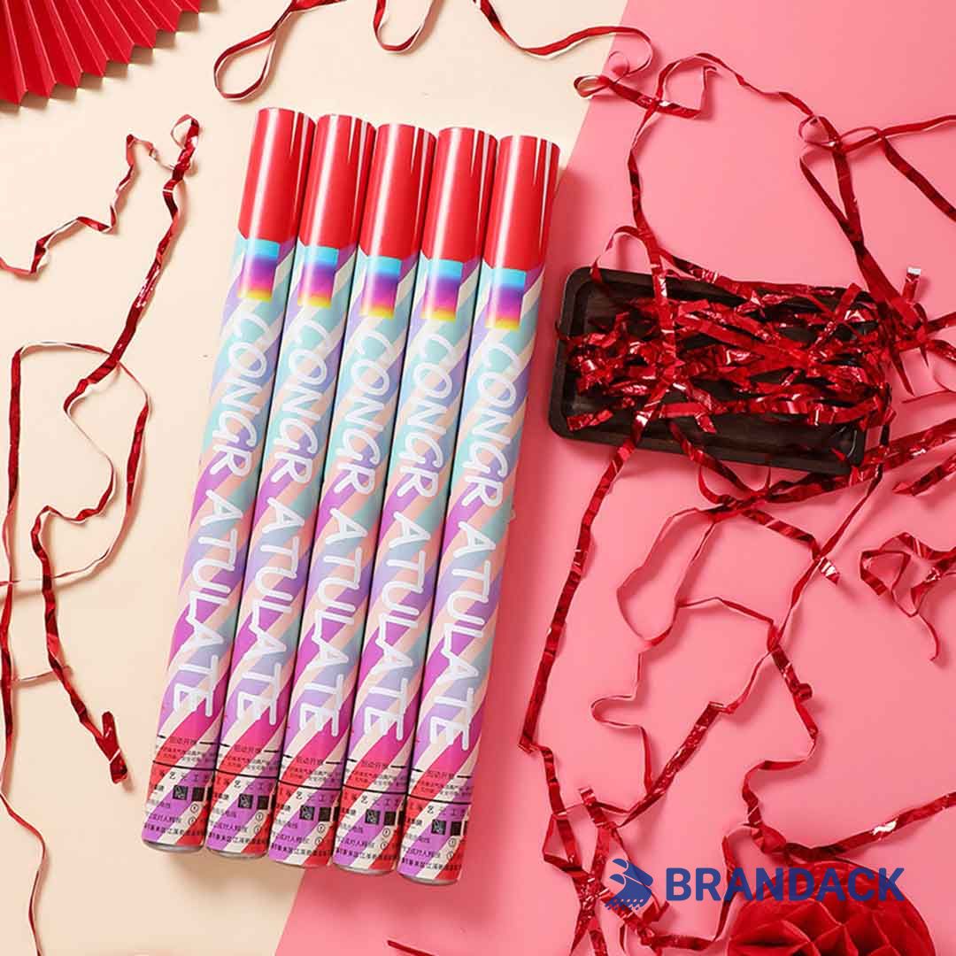 Custom Party Popper Factory Supplier with Design Service