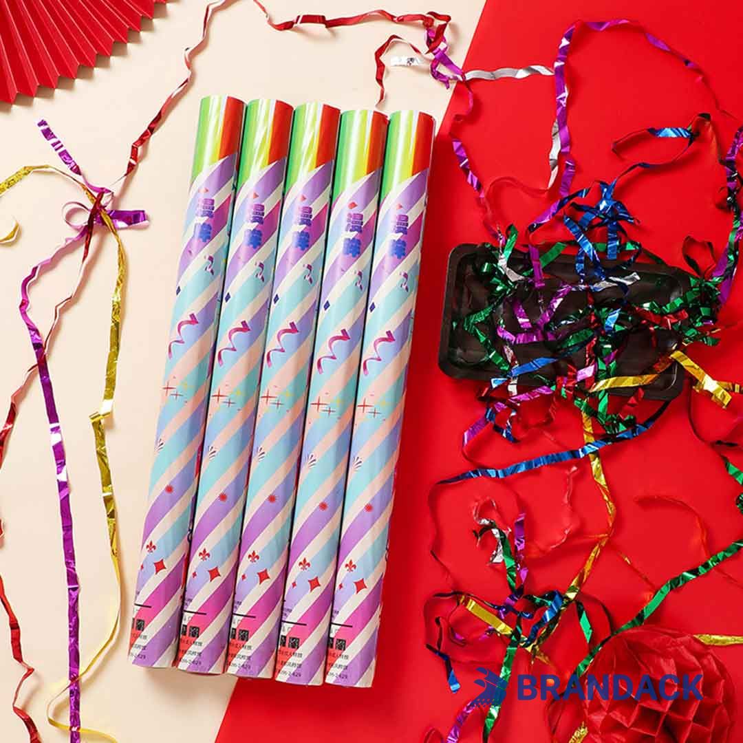 Custom Party Popper Factory Supplier with Design Service
