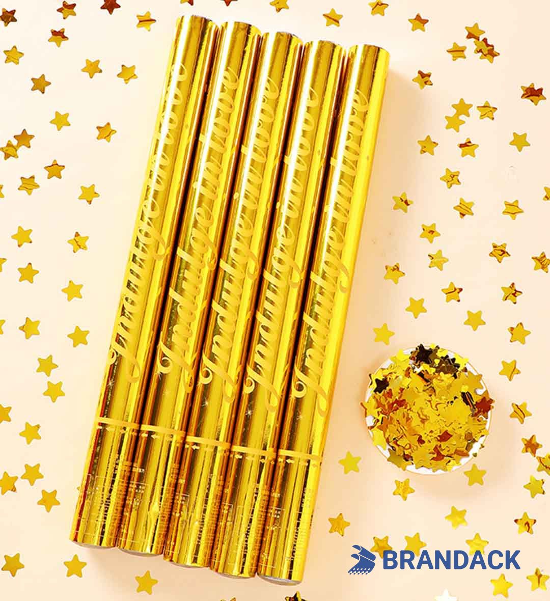 Bespoke Celebration Party Popper Manufacturer with Printing Service