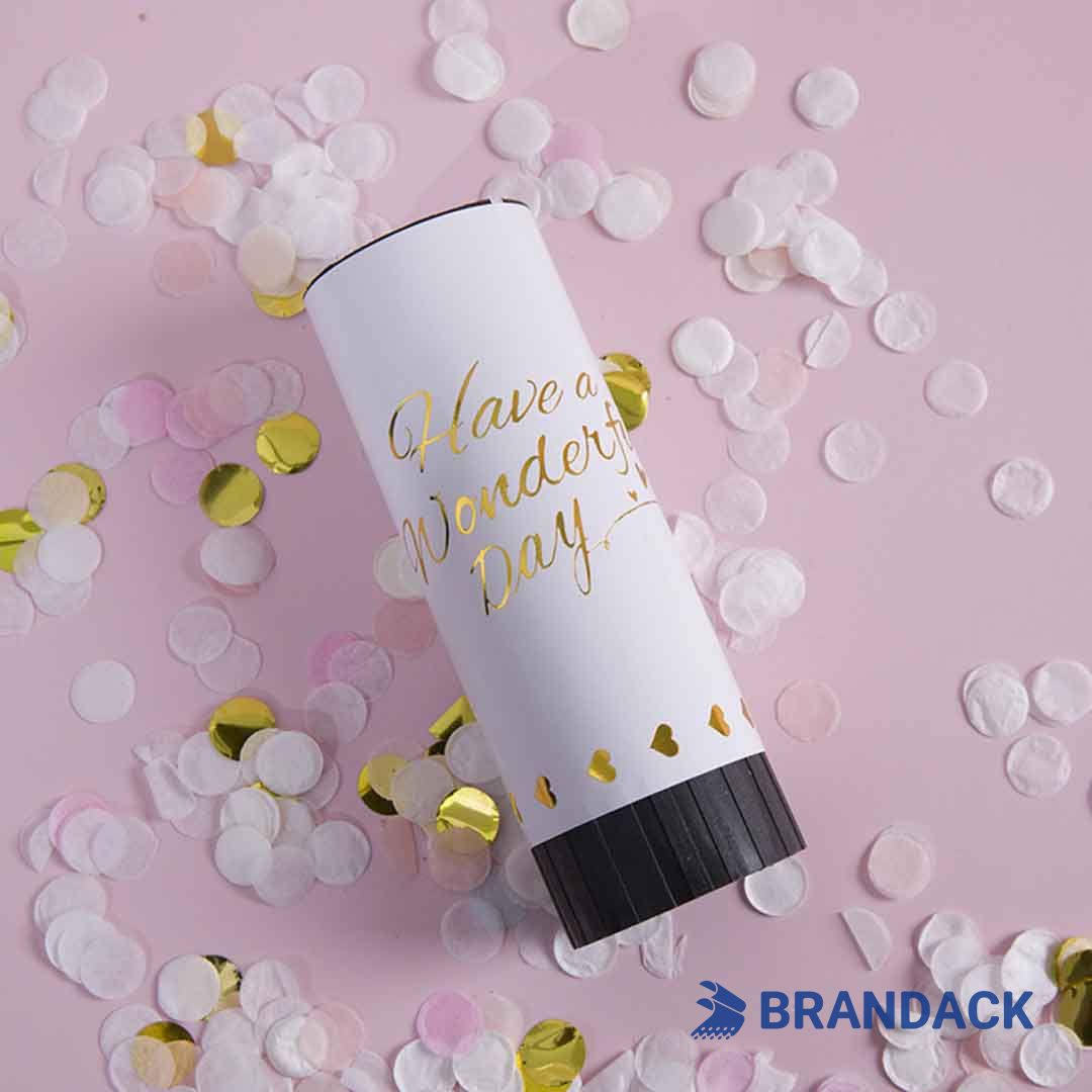 Happy Birthday Party Popper Manufacturer Bespoke with Design Service