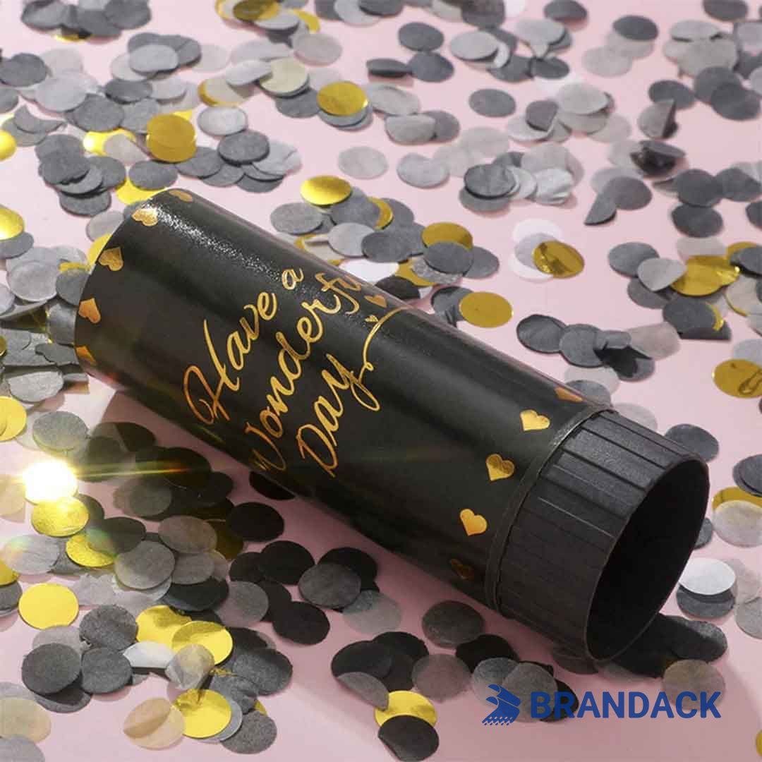 Happy Birthday Party Popper Manufacturer Bespoke with Design Service