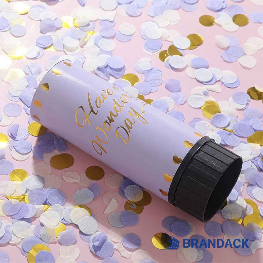 Happy Birthday Party Popper Manufacturer Bespoke with Design Service