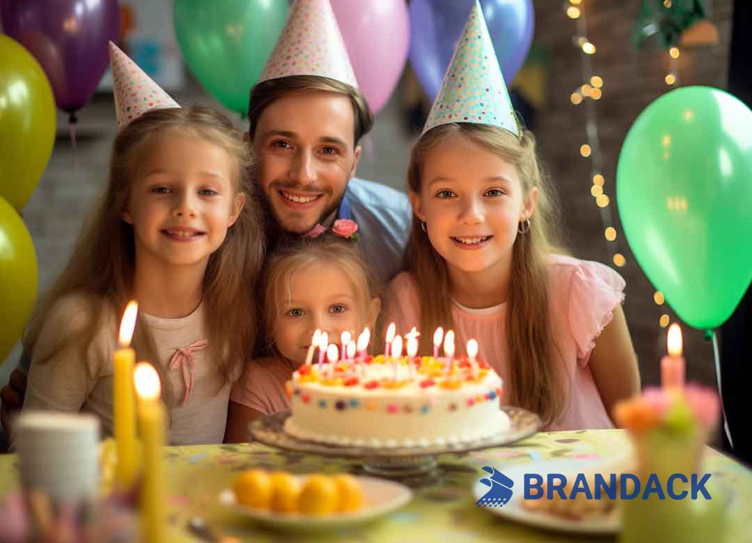 Happy Birthday Party Popper Manufacturer Bespoke with Design Service