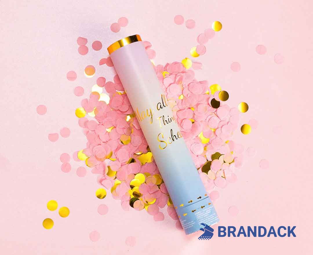 Custom Dinner Party Poppers Wholesale Supplier to Stand Out on Shelves