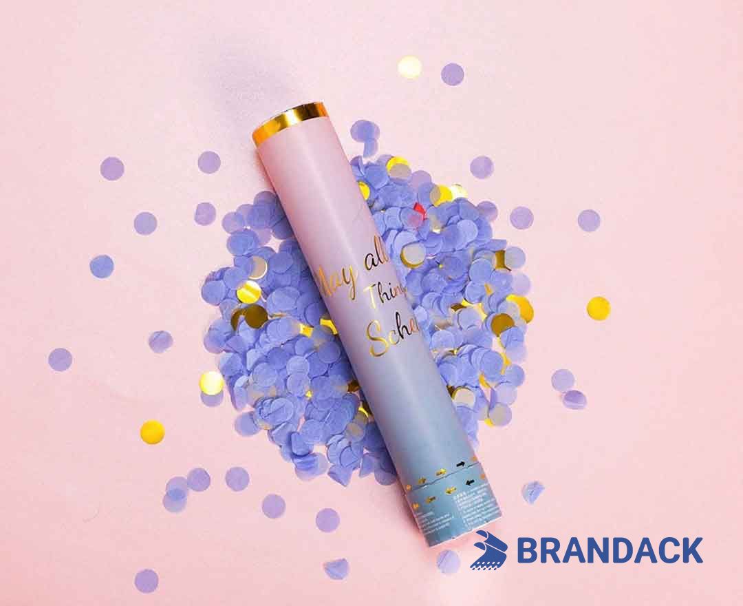 Custom Dinner Party Poppers Wholesale Supplier to Stand Out on Shelves