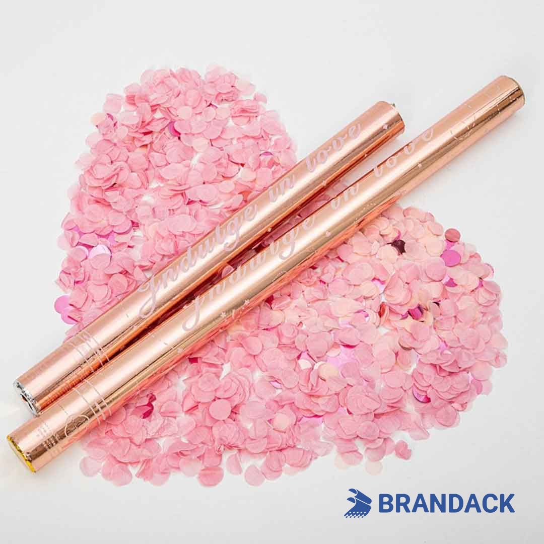 Custom Bulk Handheld Confetti Cannons Tailored to Brand