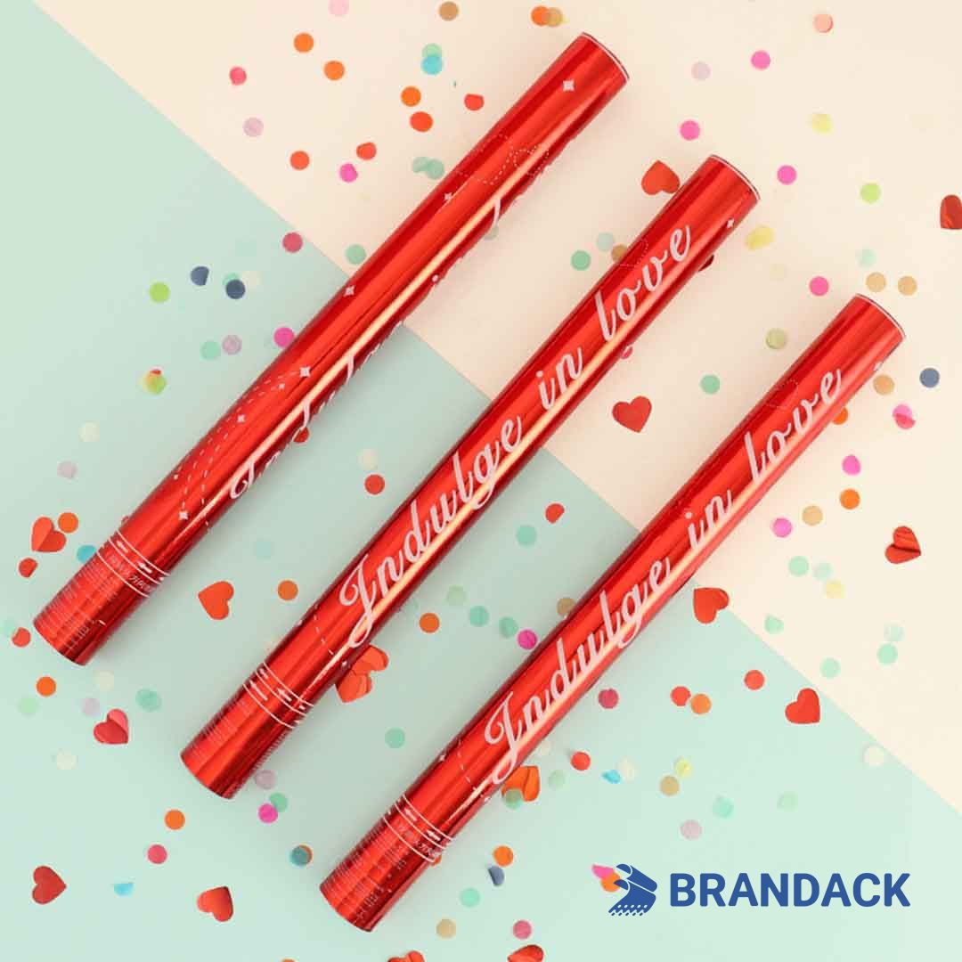 Custom Bulk Handheld Confetti Cannons Tailored to Brand