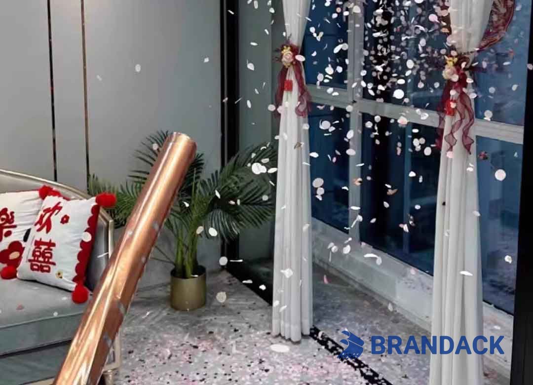 Custom Bulk Handheld Confetti Cannons Tailored to Brand