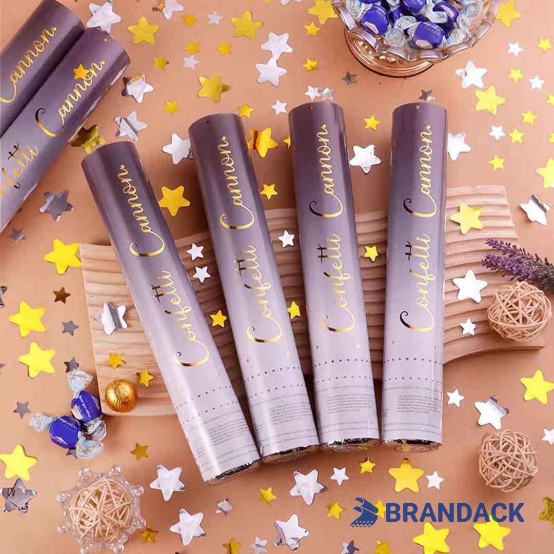 Custom Hand Confetti Cannon Bulk Wholesale Supplies