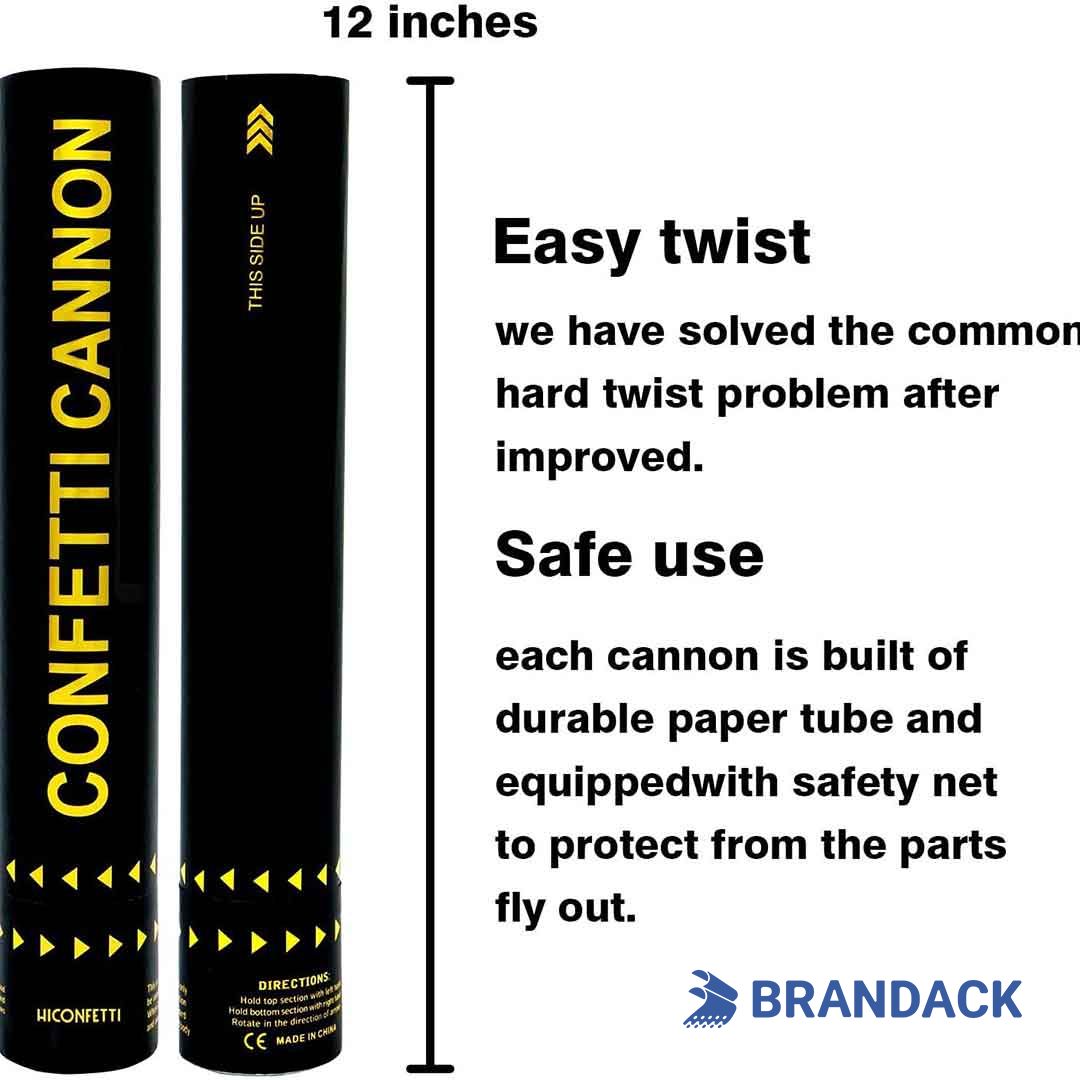 Custom Party Compressed Air Confetti Cannon with Logo