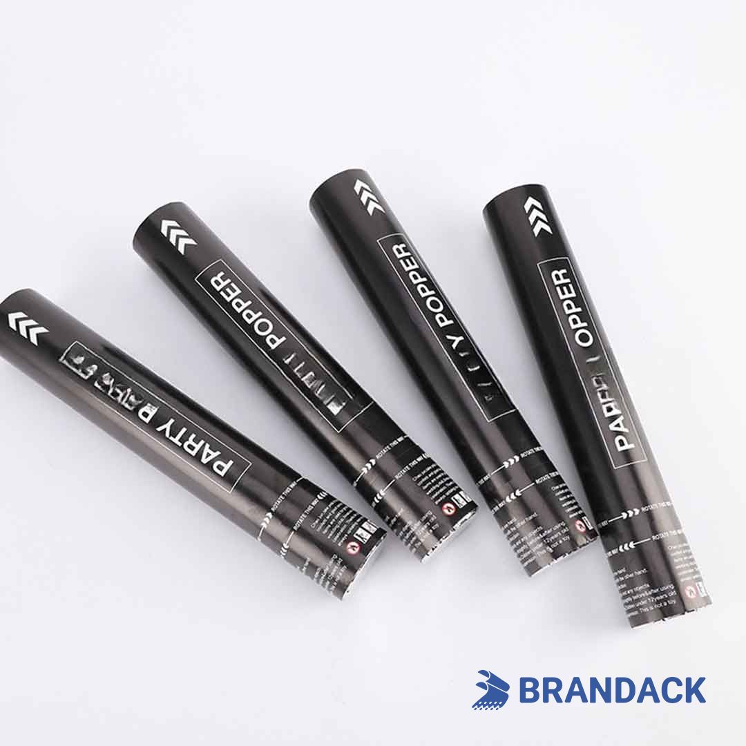 Custom Biodegradable Hand Confetti Cannon with Logo