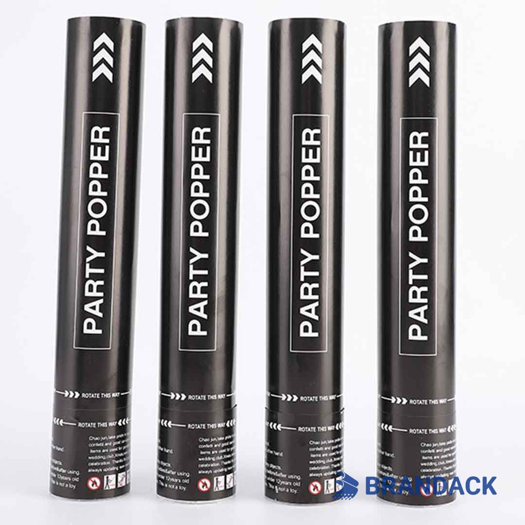 Custom Biodegradable Hand Confetti Cannon with Logo