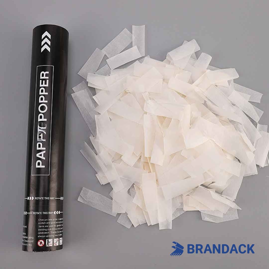 Custom Biodegradable Hand Confetti Cannon with Logo