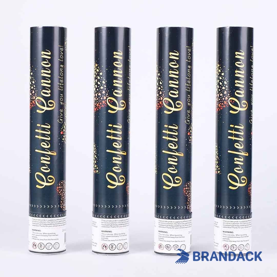 Custom Biodegradable Hand Confetti Cannon with Logo