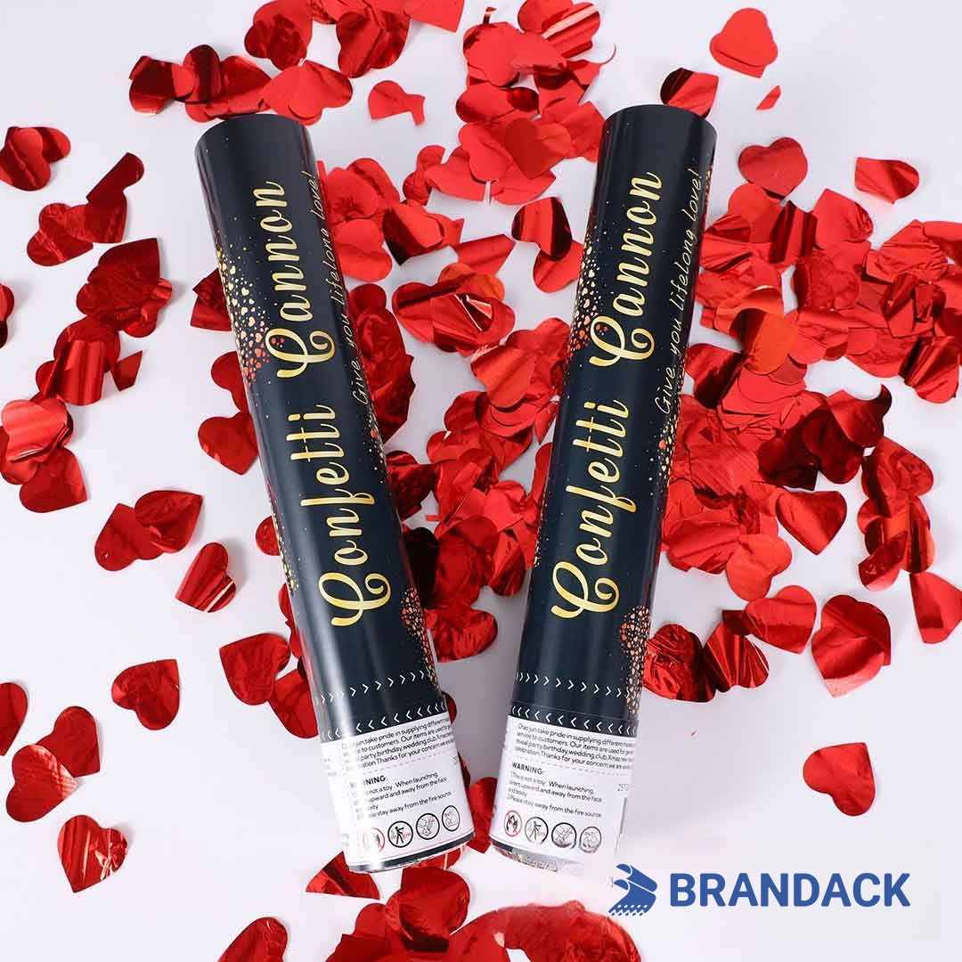 Custom Biodegradable Hand Confetti Cannon with Logo