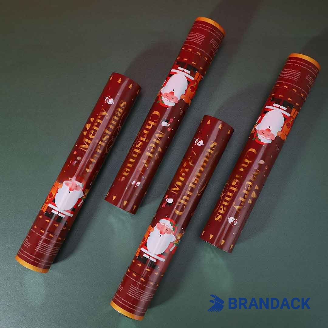 Custom Christmas Holiday Party Confetti Poppers with Logo Custom Christmas Holiday Party Confetti Poppers with Logo