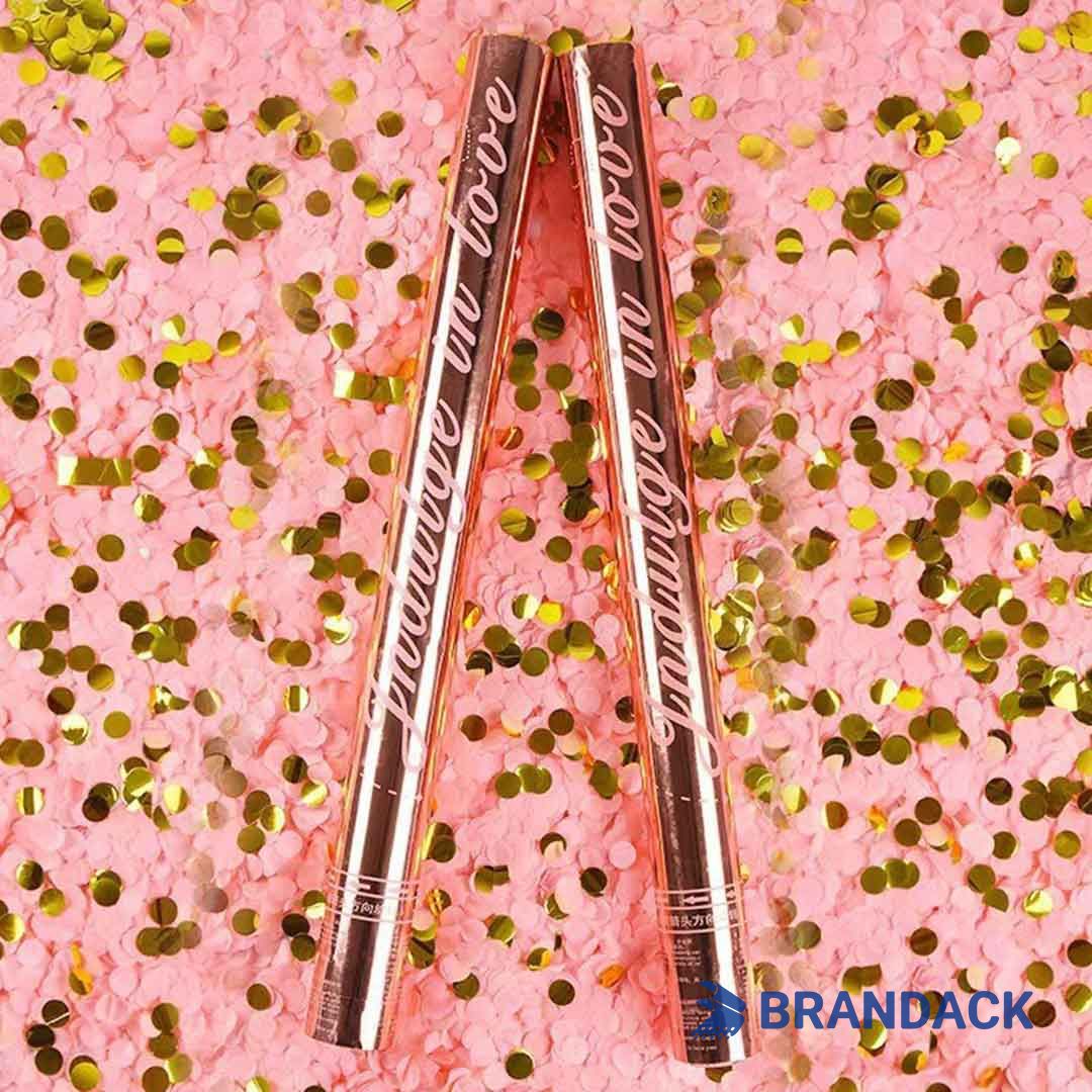 Custom Handheld Huge Confetti Cannon with Design Service