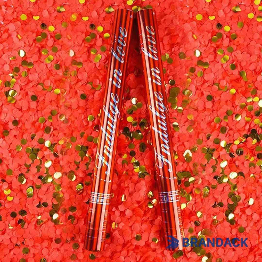 Custom Handheld Huge Confetti Cannon with Design Service