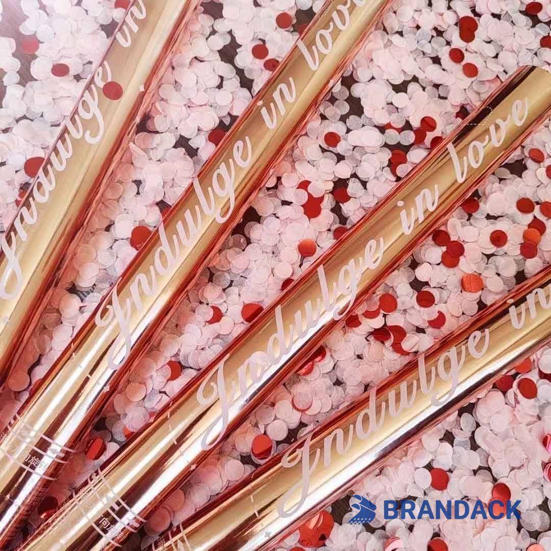 Custom Handheld Huge Confetti Cannon with Design Service