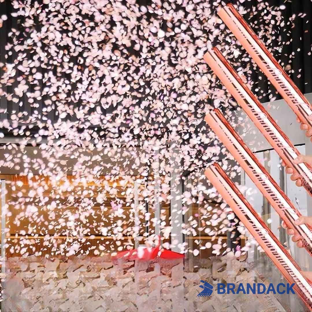 Custom Handheld Huge Confetti Cannon with Design Service