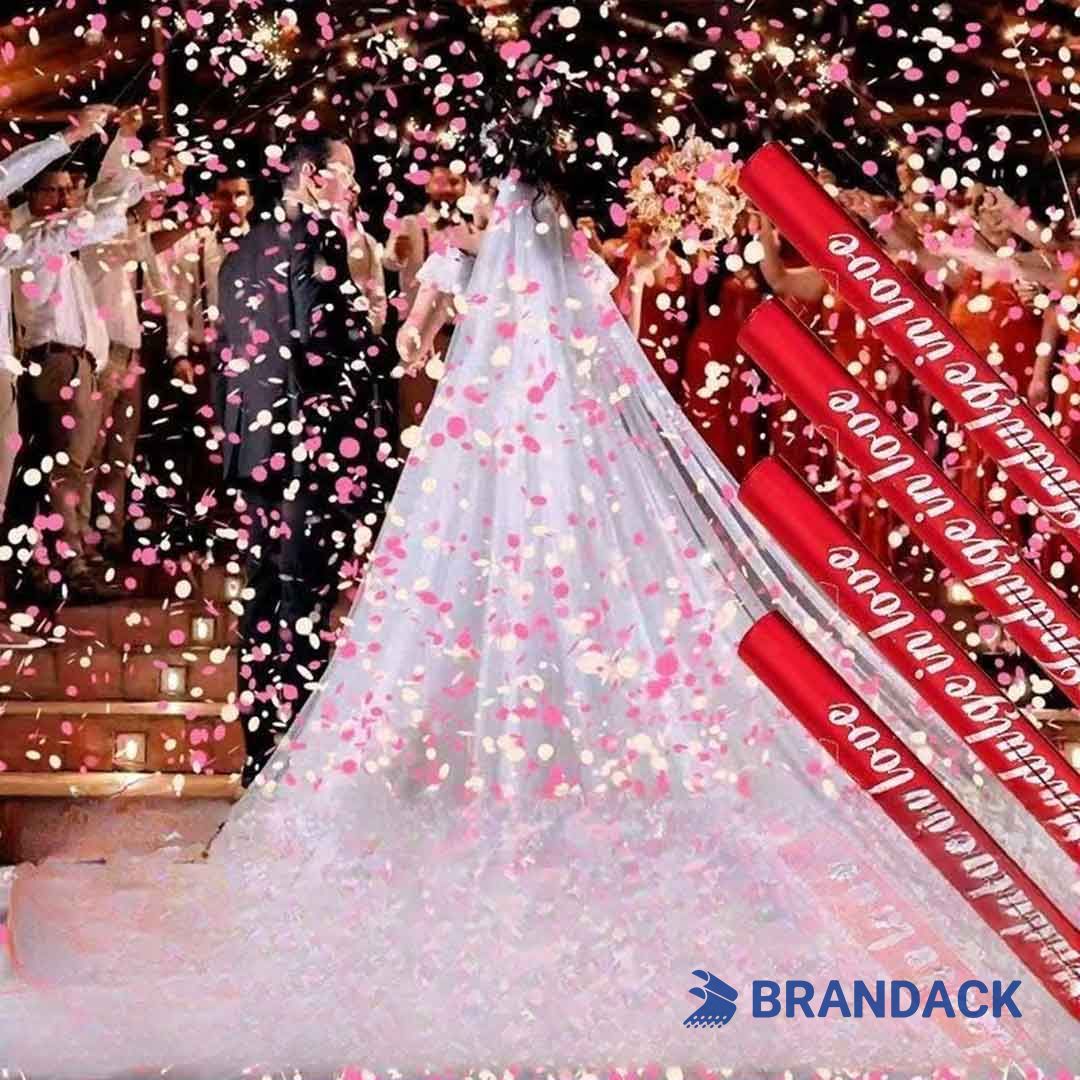 Custom Handheld Huge Confetti Cannon with Design Service