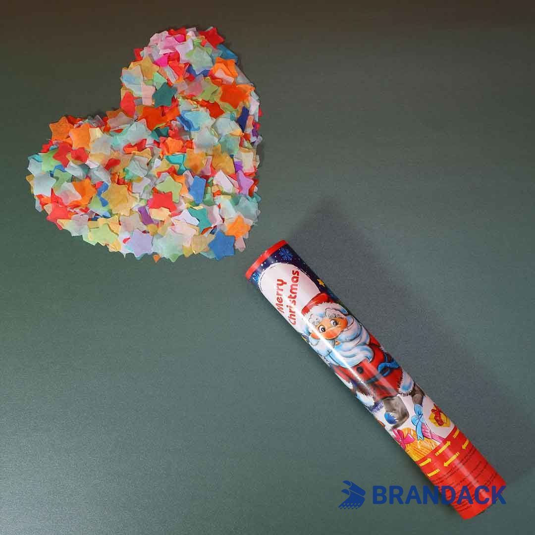 Custom Party Poppers for Christmas to Stand Out on Shelves