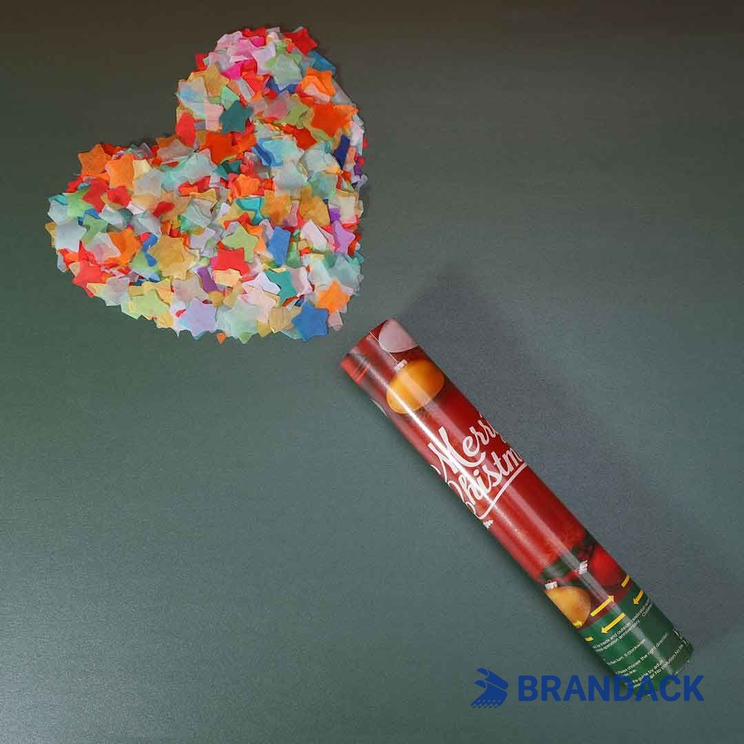 Custom Party Poppers for Christmas to Stand Out on Shelves