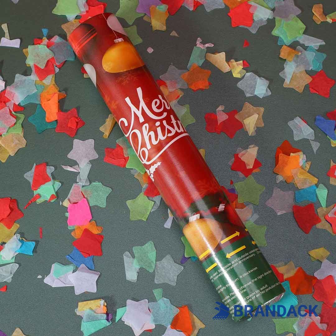 Custom Party Poppers for Christmas to Stand Out on Shelves