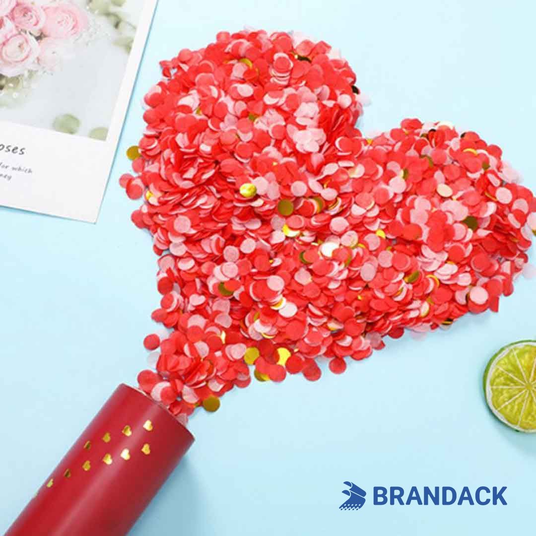 Custom Large Party Popper Cannon Tailored to Your Brand