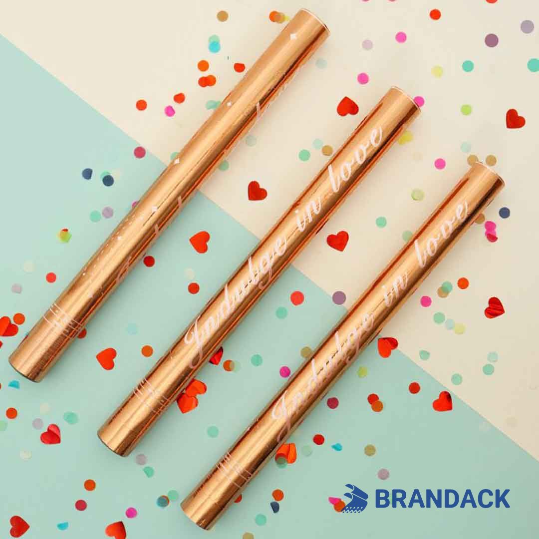 Custom Large Party Popper Cannon Tailored to Your Brand