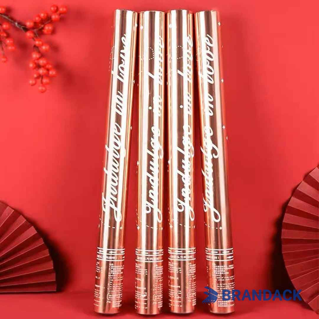 Custom Large Party Popper Cannon Tailored to Your Brand