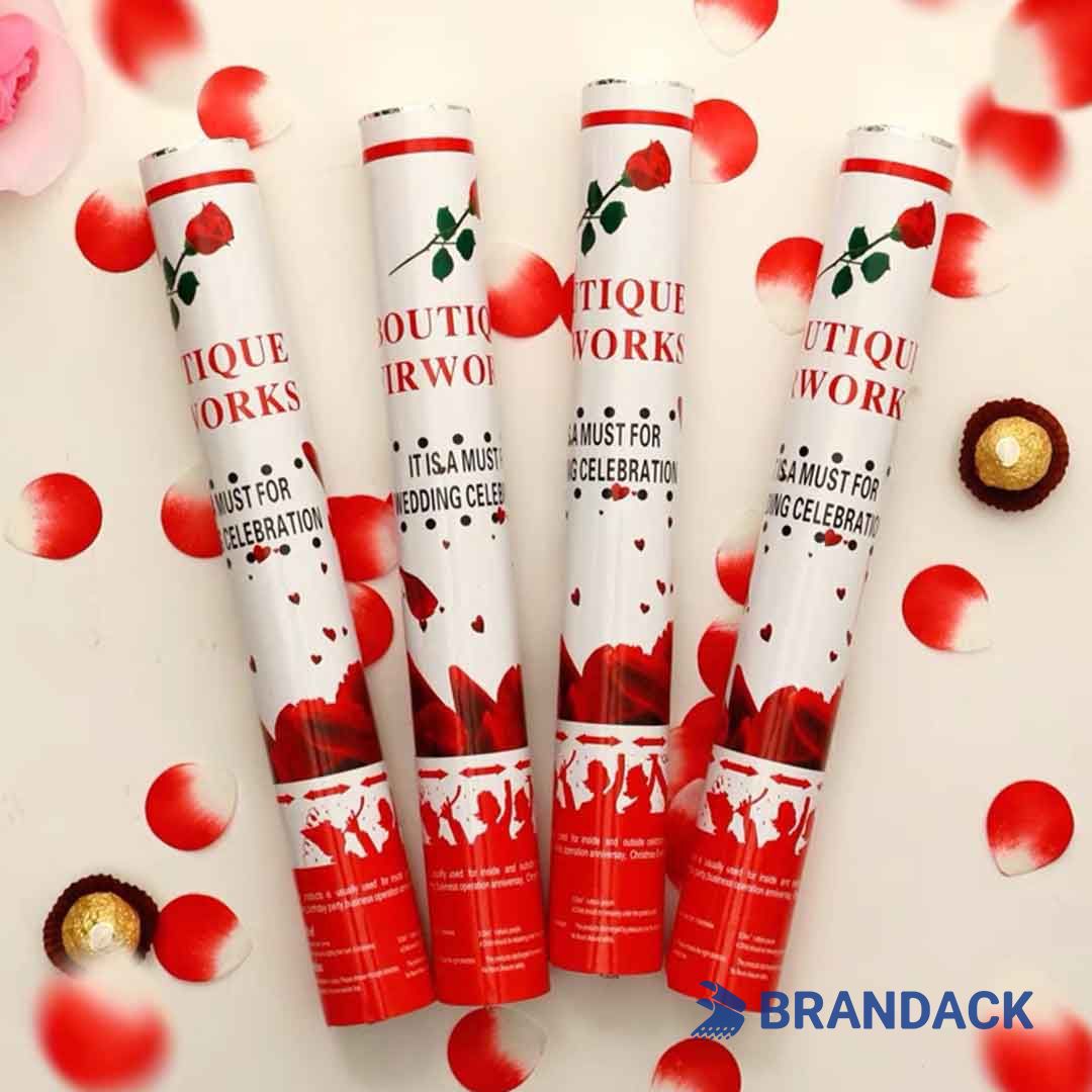 Custom Large Party Popper Cannon Tailored to Your Brand