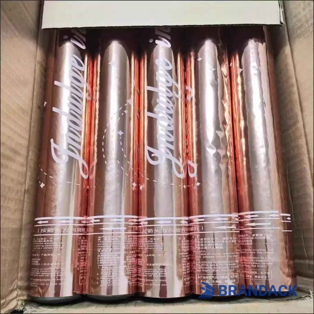 Custom Large Party Popper Cannon Tailored to Your Brand