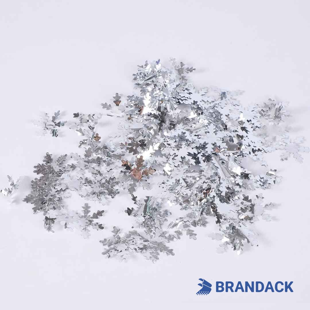 Custom Christmas Eve Snow Popper with Logo