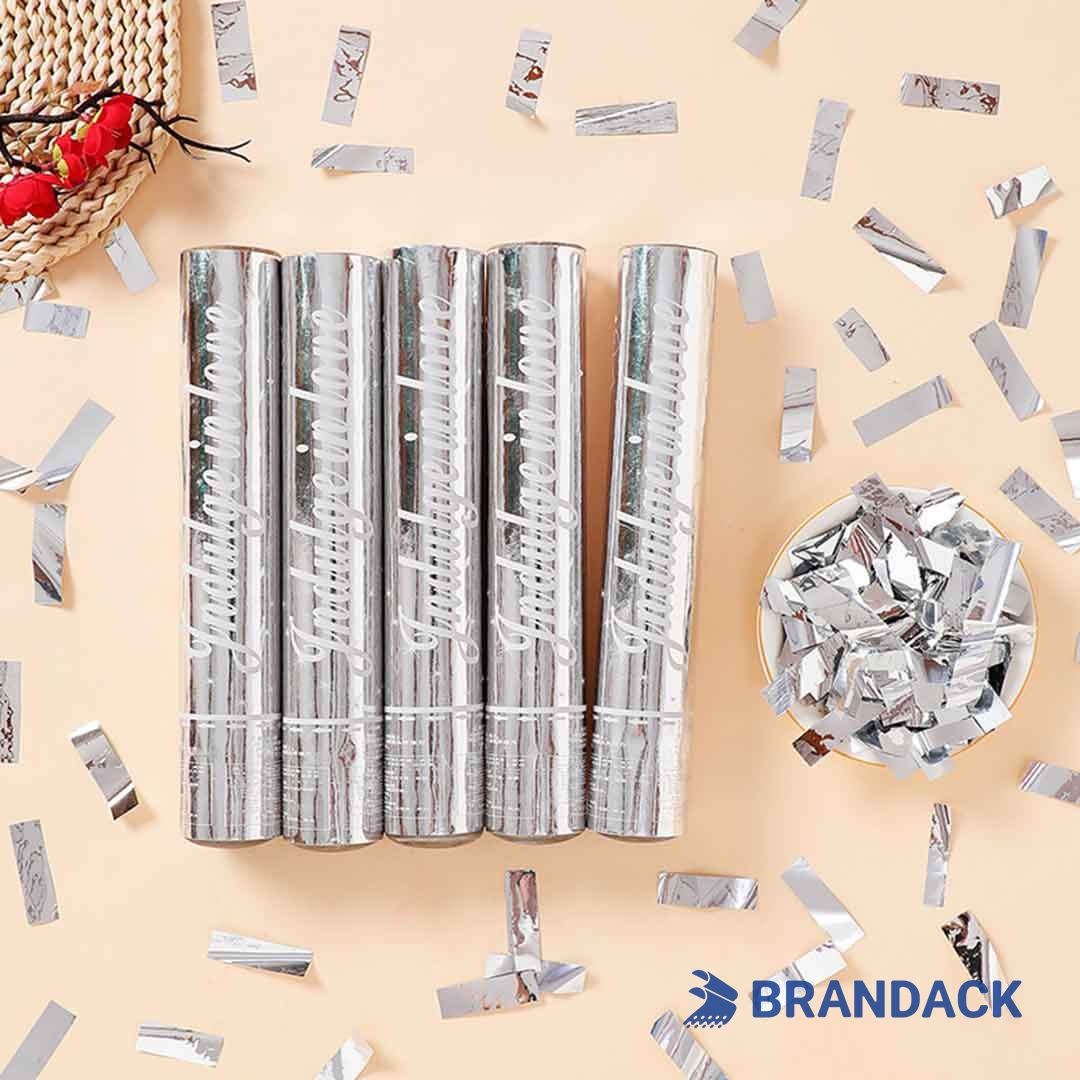Custom Confetti Poppers Wholesale Supplies with Logo