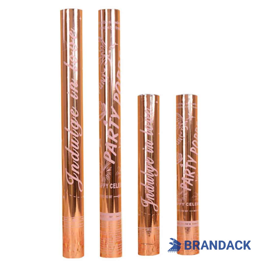 Custom Confetti Poppers Wholesale Supplies with Logo