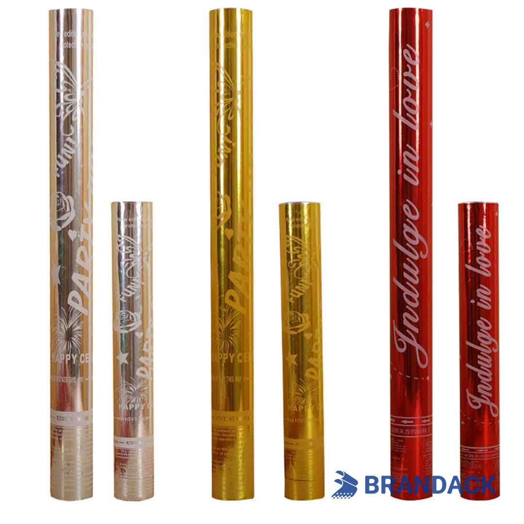 Custom Confetti Poppers Wholesale Supplies with Logo