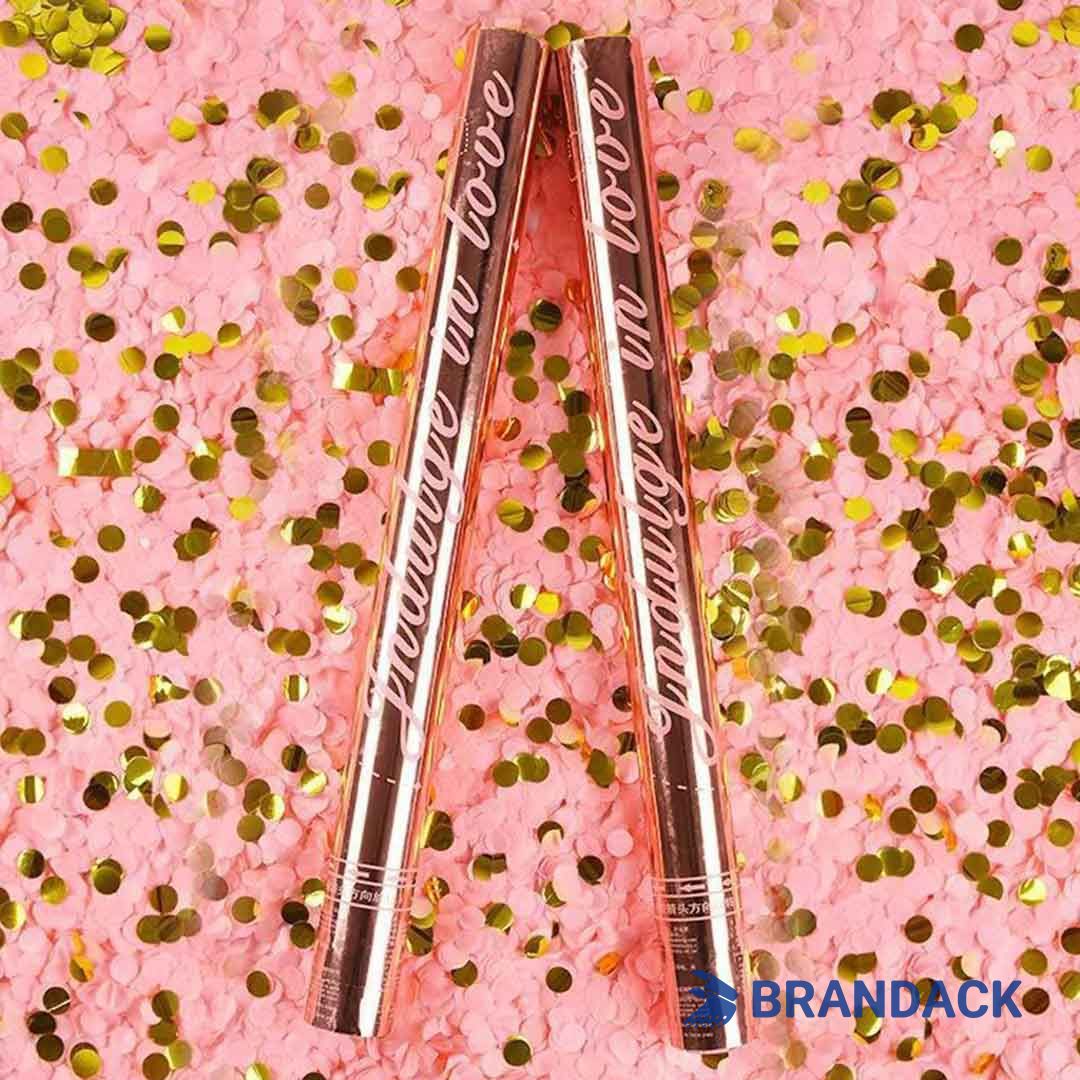 Custom Confetti Poppers Wholesale Supplies with Logo