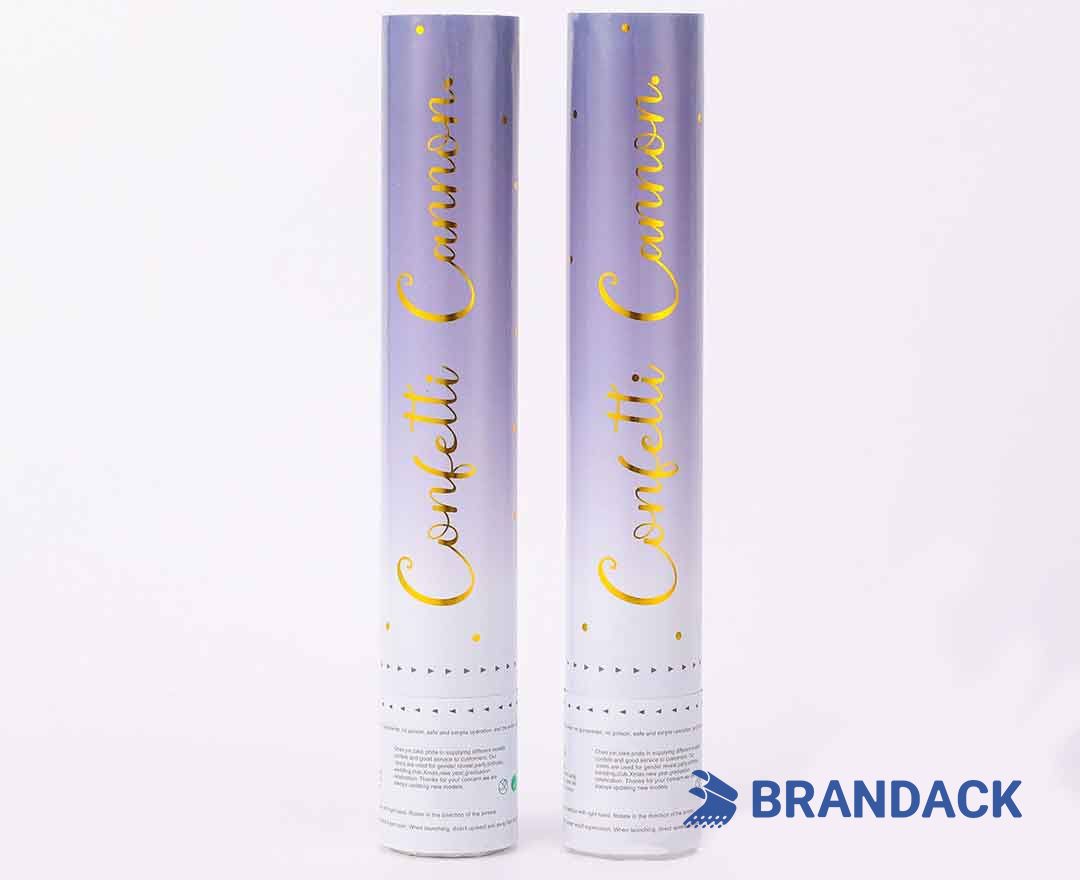 Confetti Tube Bombs Custom with Design Service