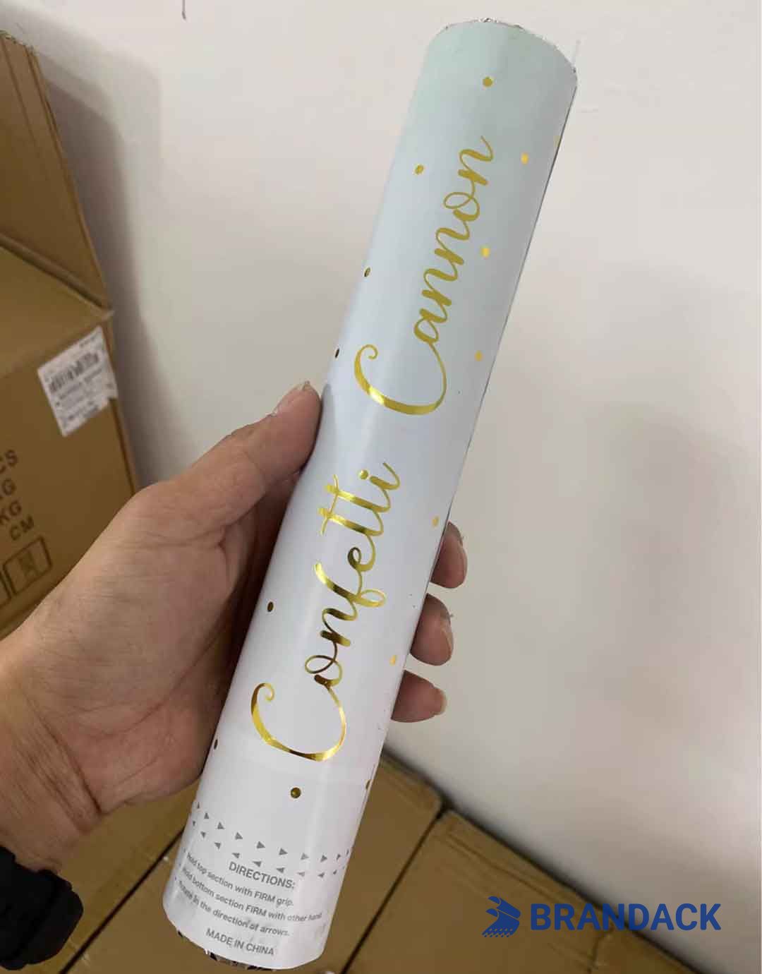 Confetti Tube Bombs Custom with Design Service