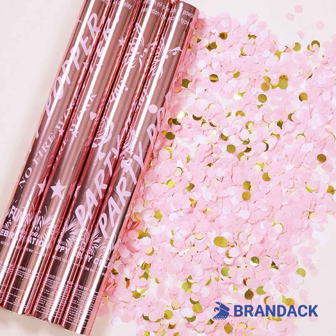Bulk Party Confetti Poppers Custom Manufacturer