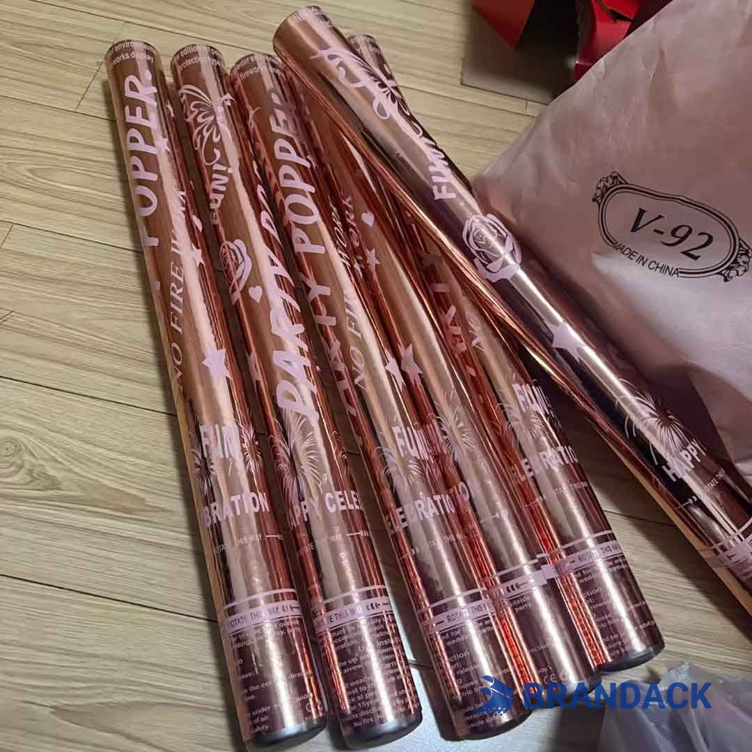 Bulk Party Confetti Poppers Custom Manufacturer