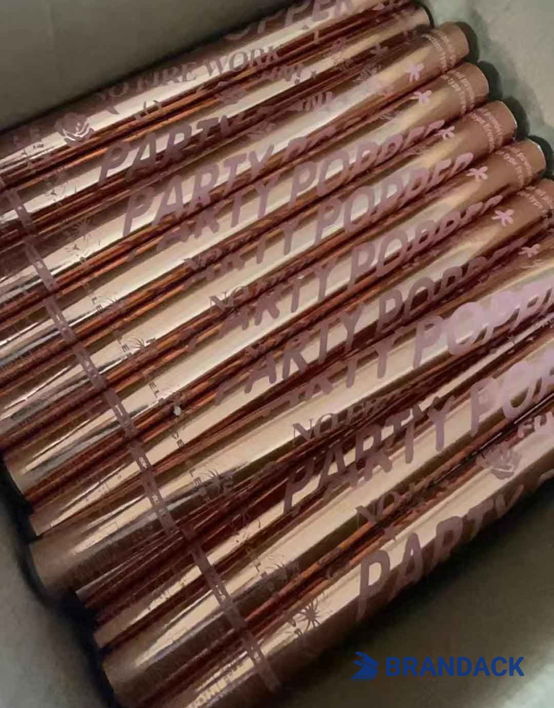 Bulk Party Confetti Poppers Custom Manufacturer