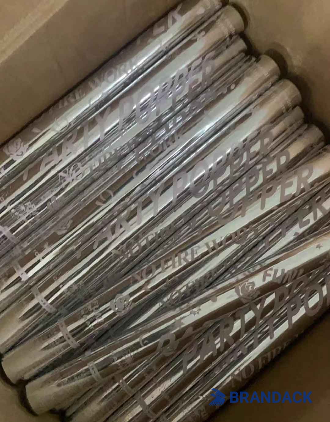 Bulk Party Confetti Poppers Custom Manufacturer