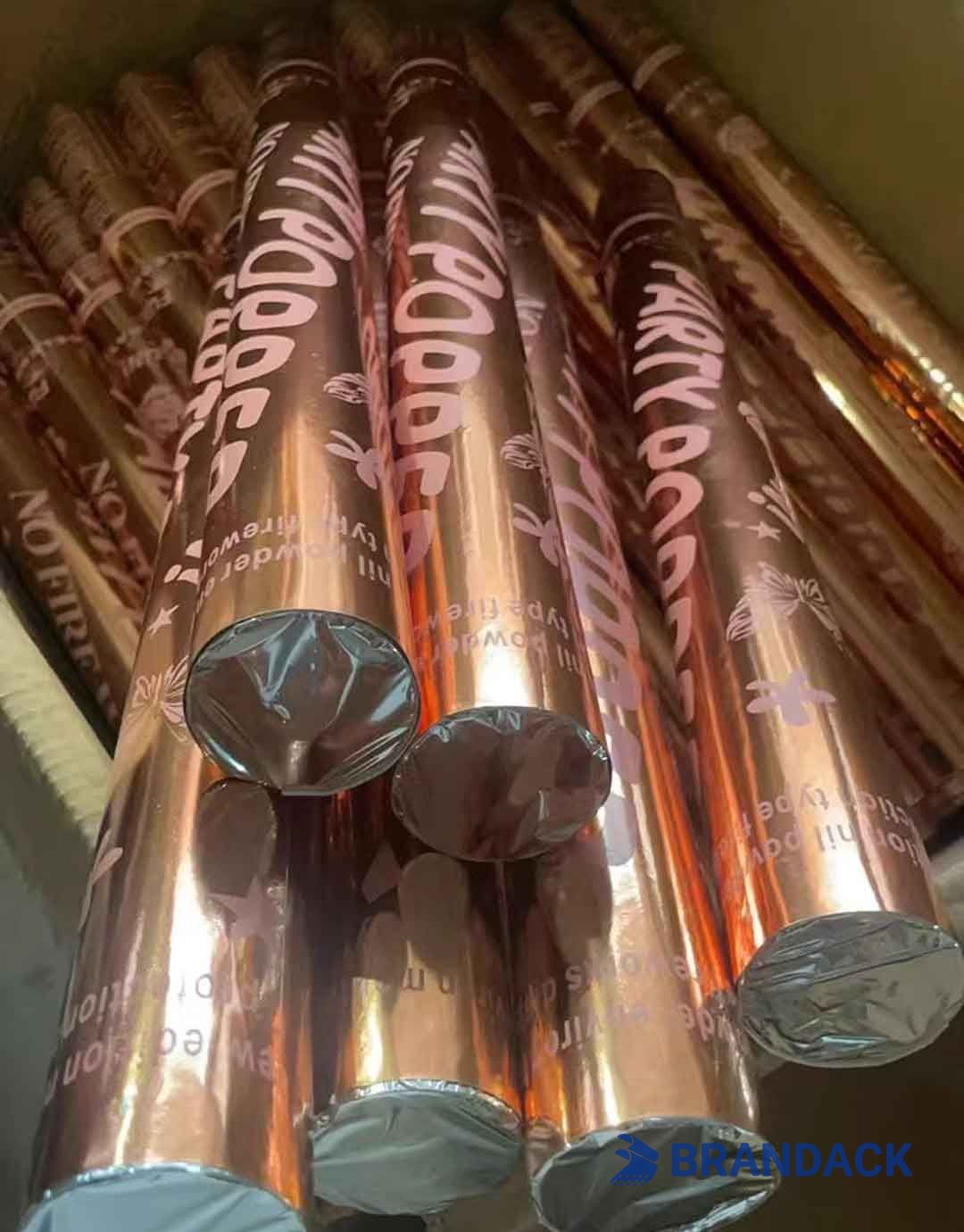 Bulk Party Confetti Poppers Custom Manufacturer