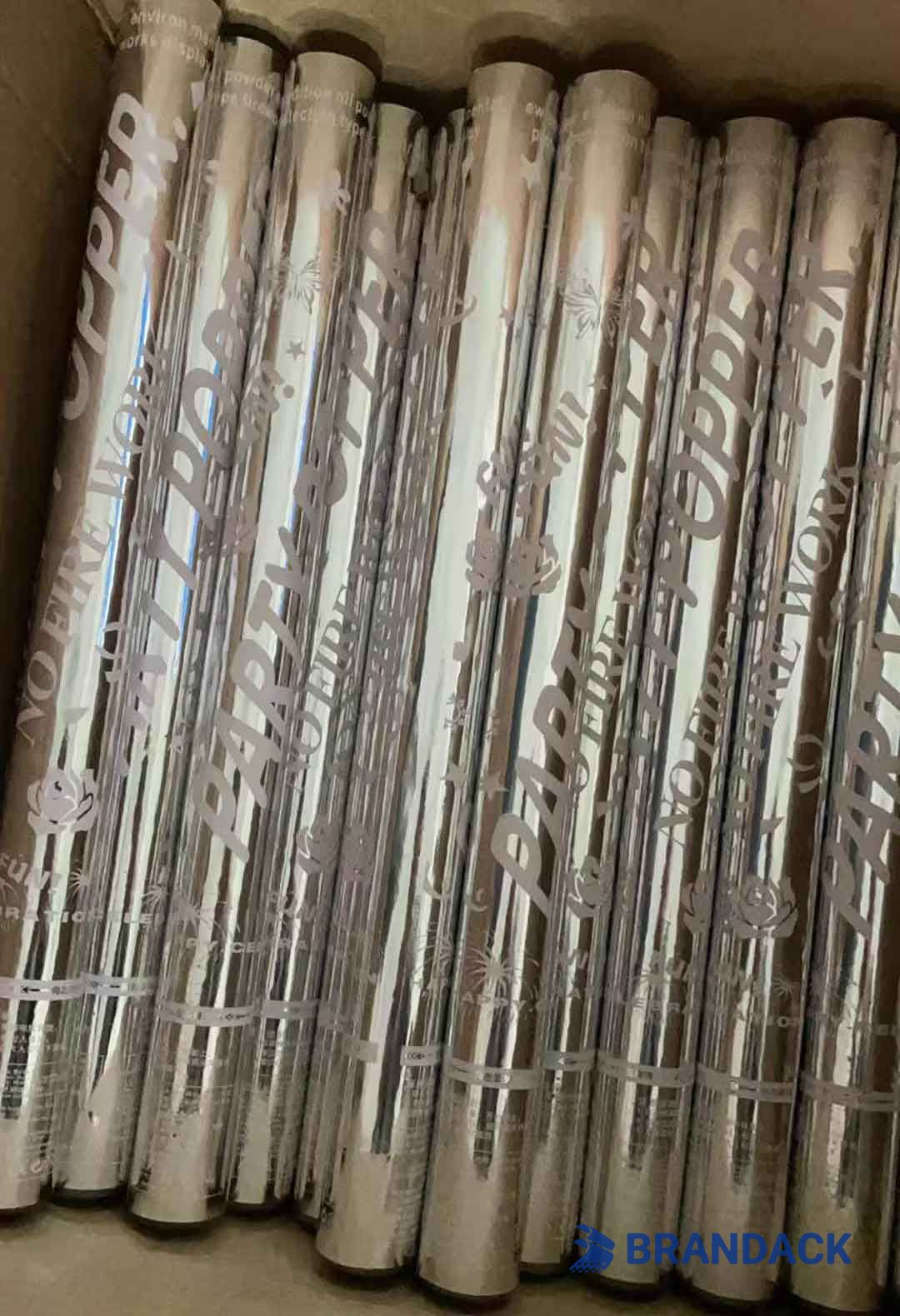 Bulk Party Confetti Poppers Custom Manufacturer